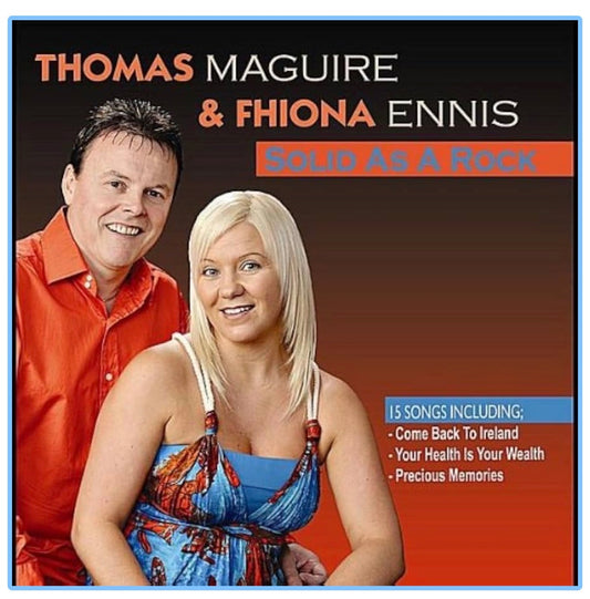 CD - Solid As A Rock - Thomas Maguire & Fhiona Ennis