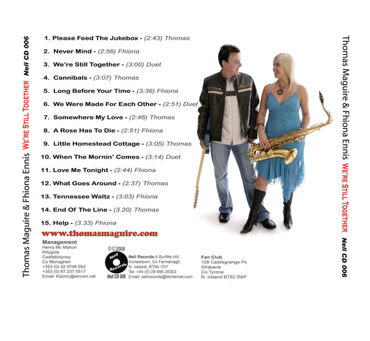 CD - We’re Still Together - Thomas Maguire & Fhiona Ennis
